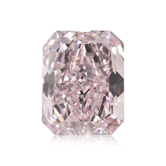 0,67 Karat Fancy Light Pink Radiant Diamant VS2 GIA
