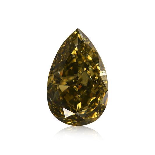 2,11 Karat Chamäleon-Birnen-Diamant SI1 GIA