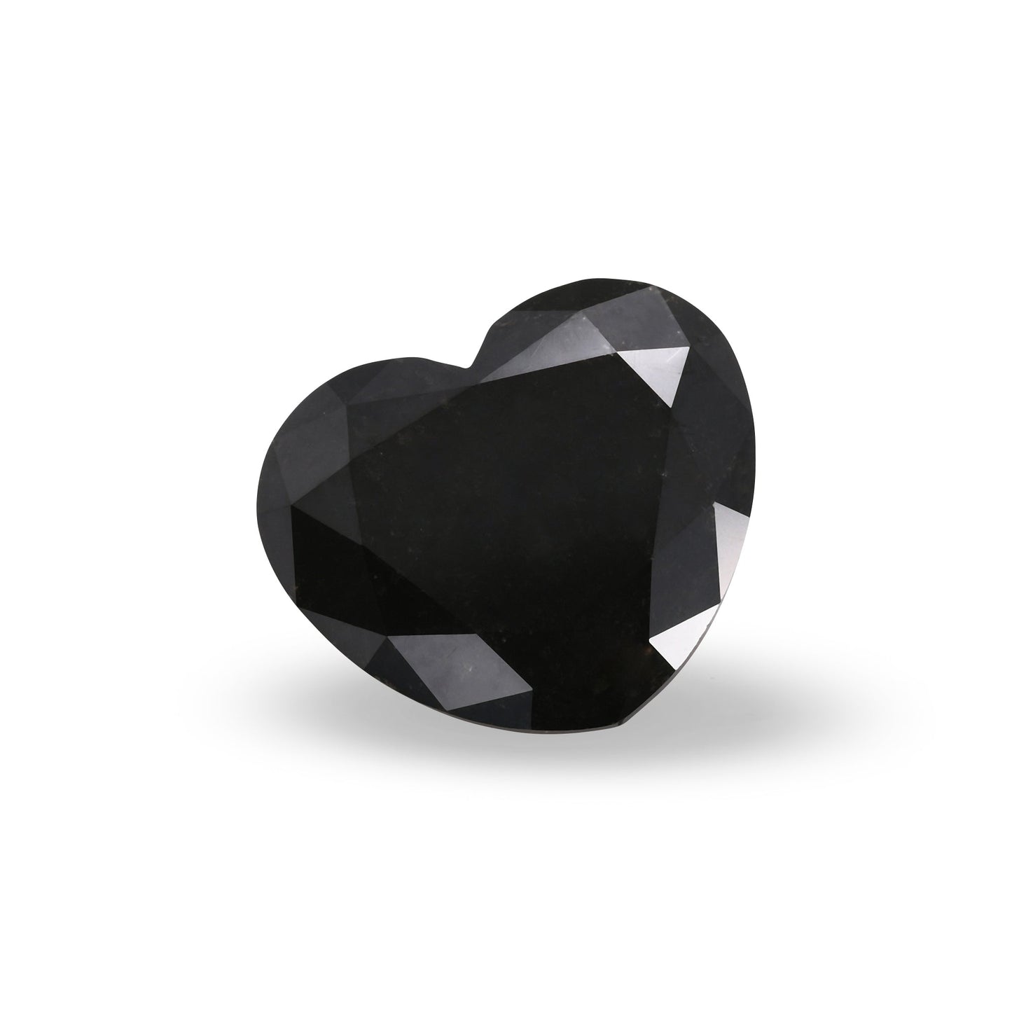 3,25 Karat Fancy Black Heart Diamant GIA
