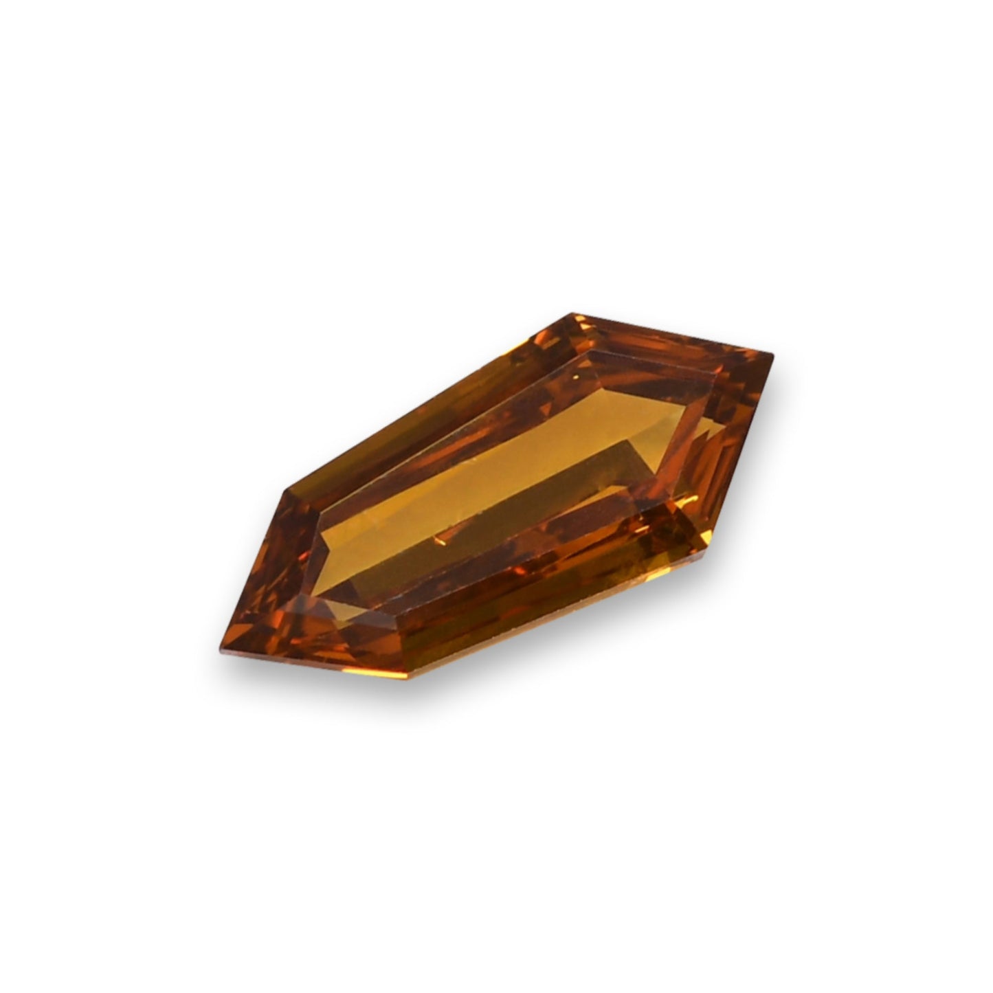 0.19 Carat Fancy Deep Brownish Orangy Yellow KITE Diamond (VS1) GIA