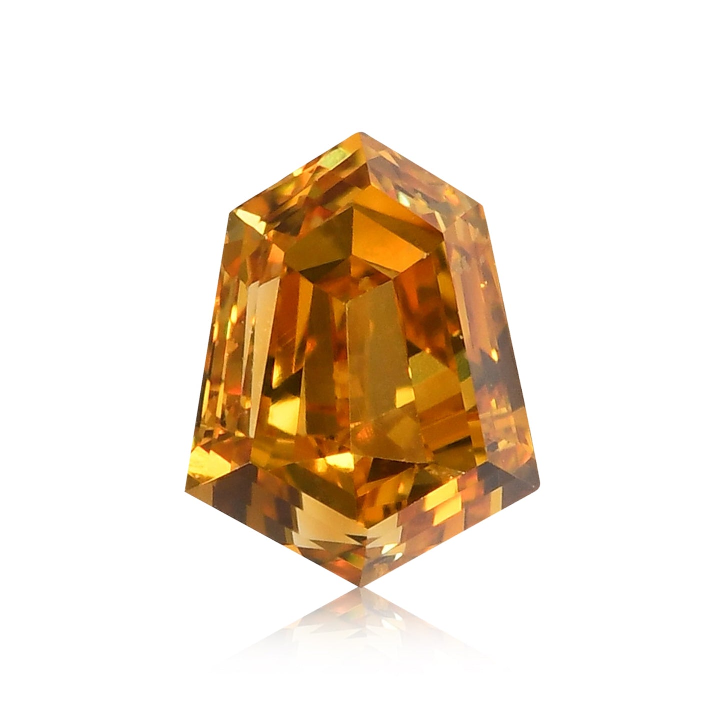 0.24 Carat Fancy Deep Brownish Orangy Yellow KITE Diamond (SI1) GIA