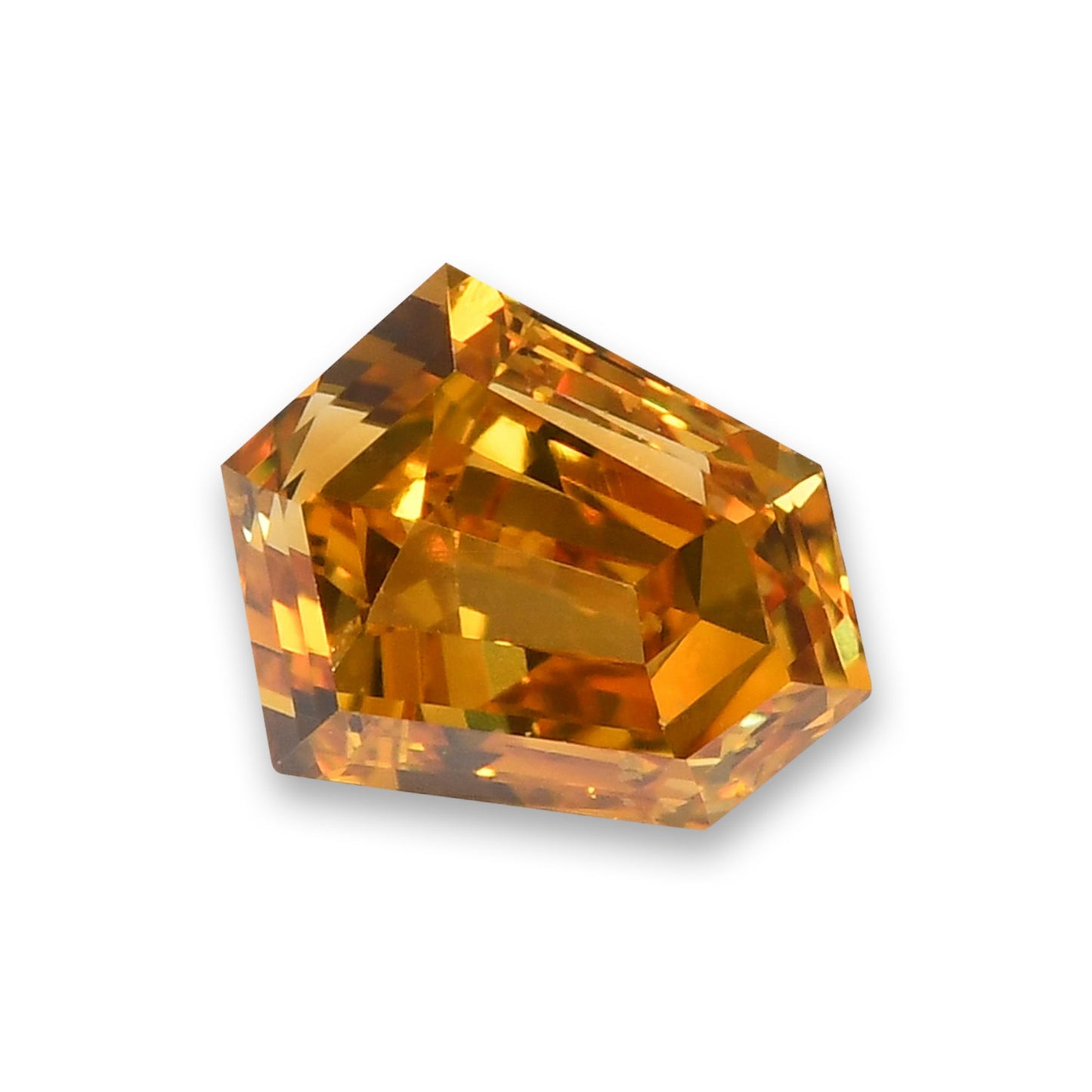 0.24 Carat Fancy Deep Brownish Orangy Yellow KITE Diamond (SI1) GIA
