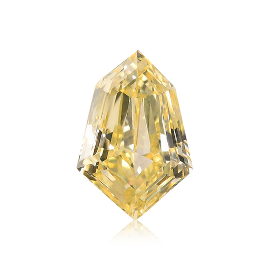0,29 Karat Fancy Yellow Kite-Diamant (SI1) GIA