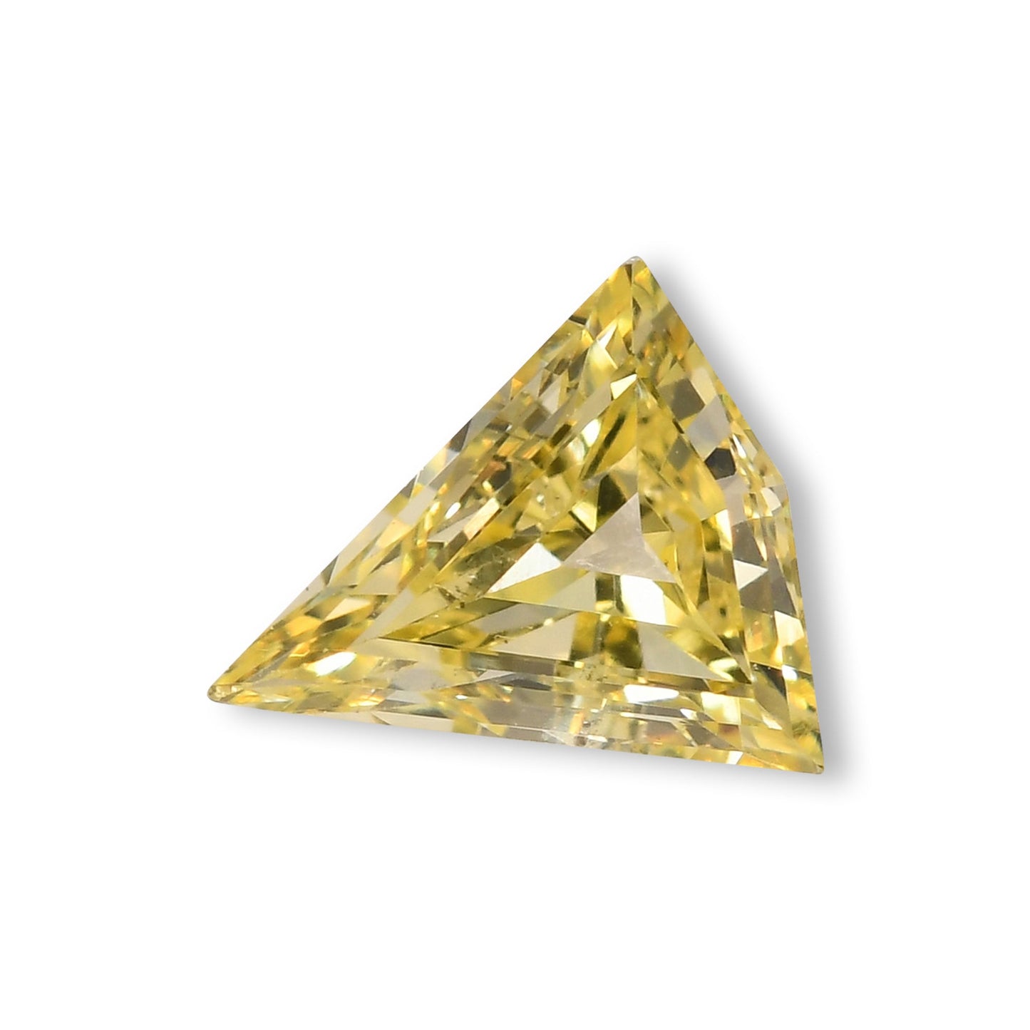 0.27 Carat Fancy Yellow KITE Diamond (SI2) GIA