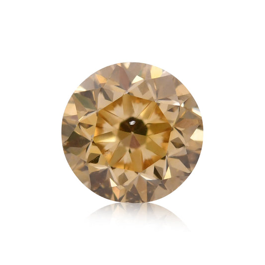 0,50 Karat Fancy Brownish Yellow Round Brilliant SI1 GIA