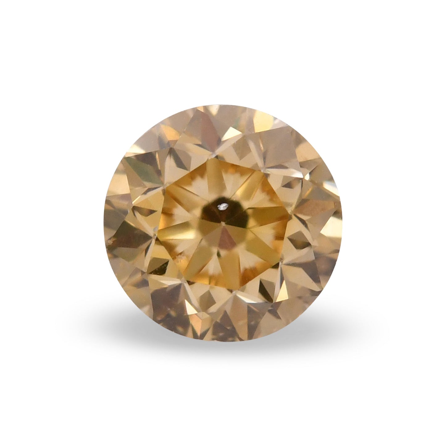 0,50 Karat Fancy Brownish Yellow Round Brilliant SI1 GIA