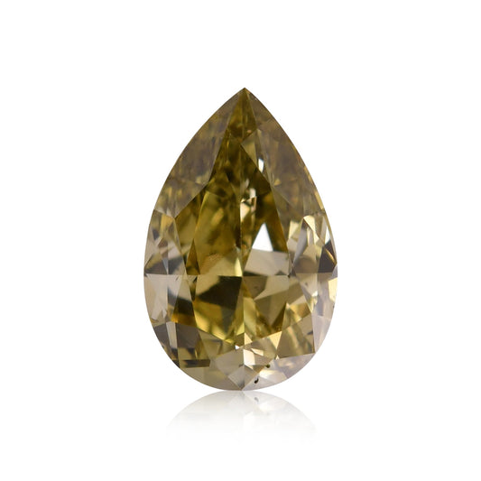 0,33 Karat Chamäleon-Birnen-Diamant SI1 GIA
