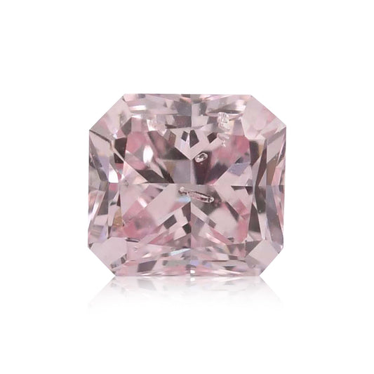 0,14 Karat Fancy Pink Radiant (I1) GIA