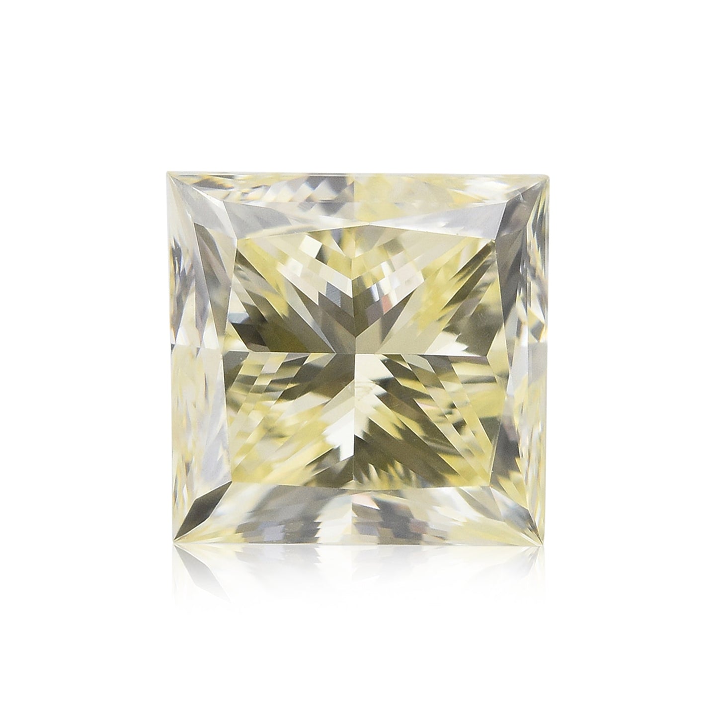2,00 Karat Y-Z Princess Diamond SI1 GIA