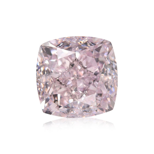 0.84 Carat Fancy Light Pink Cushion Diamond VS2 GIA