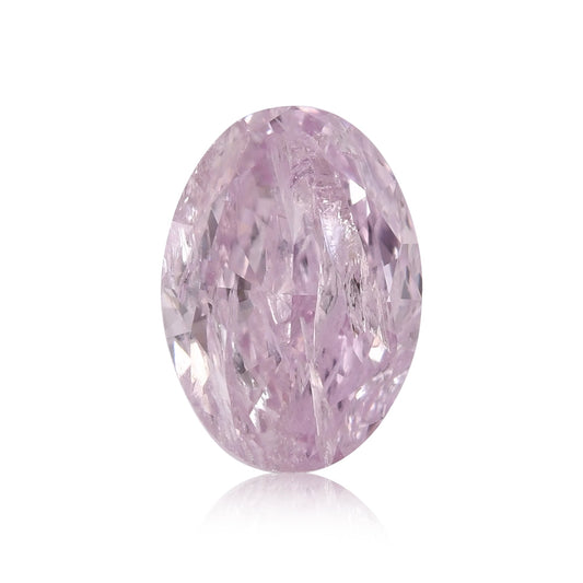 1,30 Karat Fancy Pink Purple Ovaler Diamant (I1) GIA