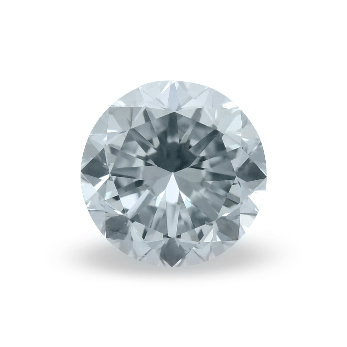 0,51 Karat hellblauer, runder Brillant-Diamant, VS2, GIA