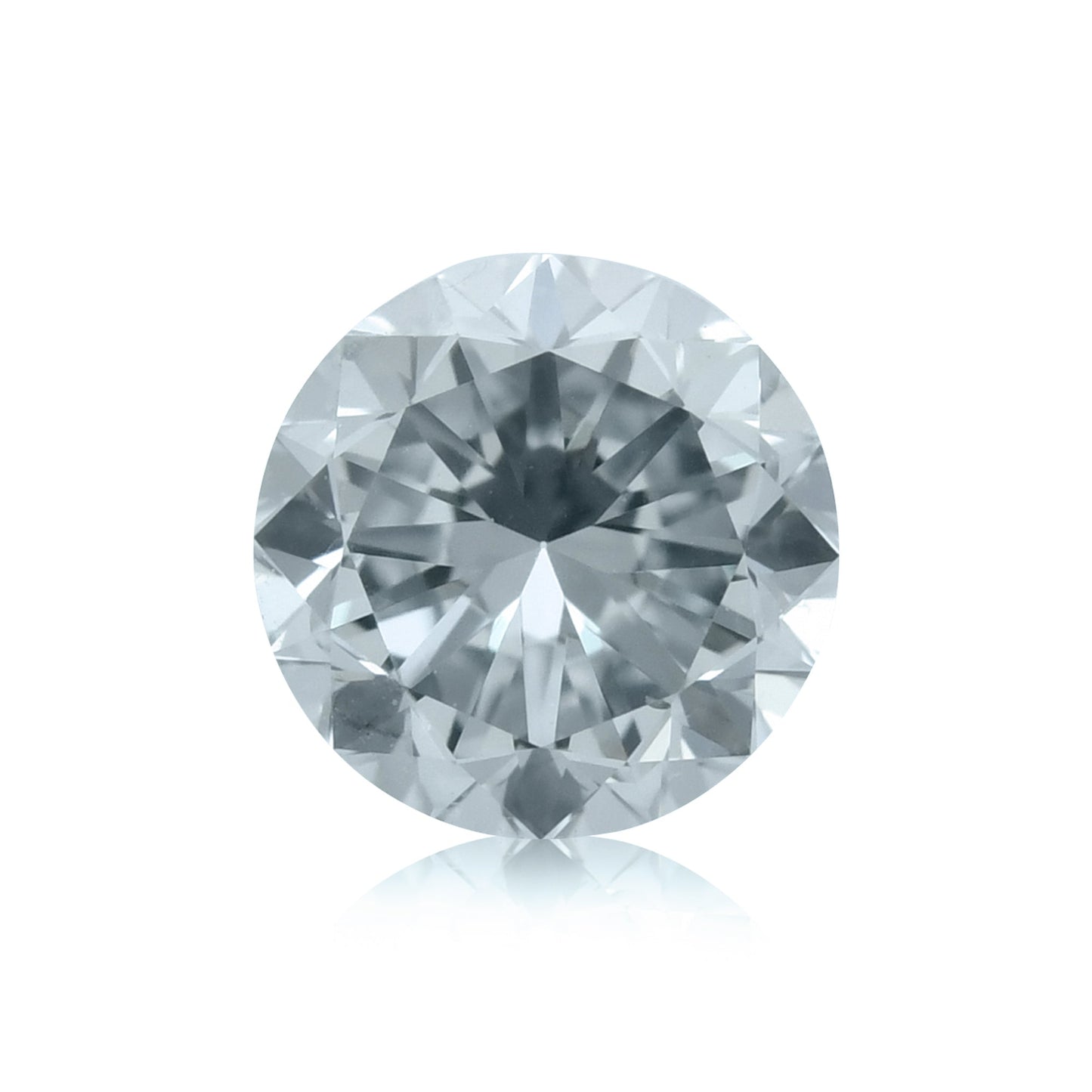 0,51 Karat hellblauer, runder Brillant-Diamant, VS2, GIA