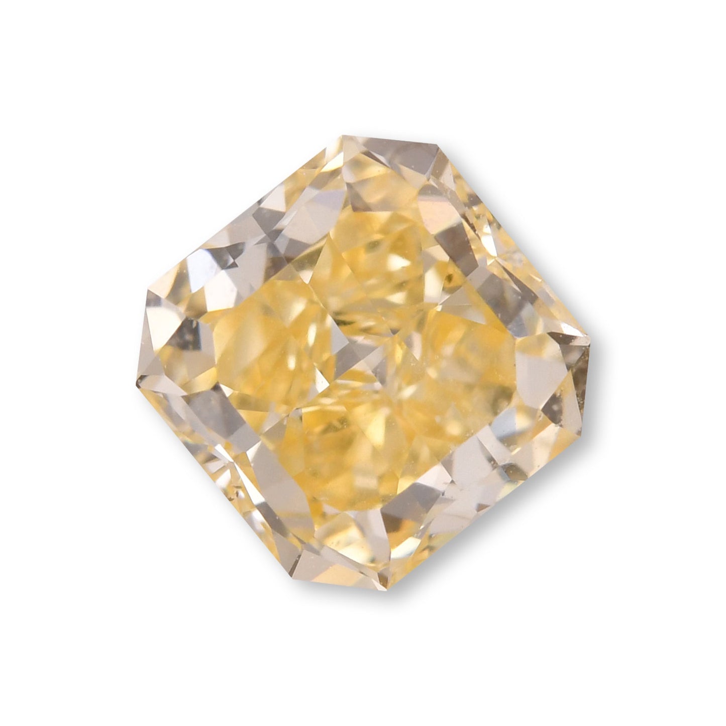 0,81 Karat Fancy Orange Yellow Radiant SI2 GIA