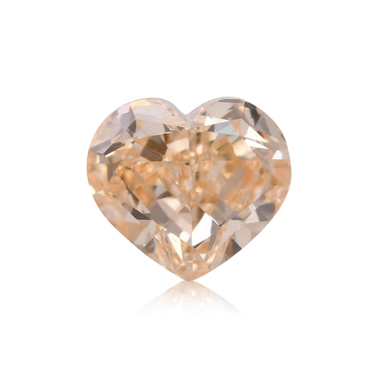 1,05 Karat Fancy Yellowish Orange Heart Diamant SI1 GIA