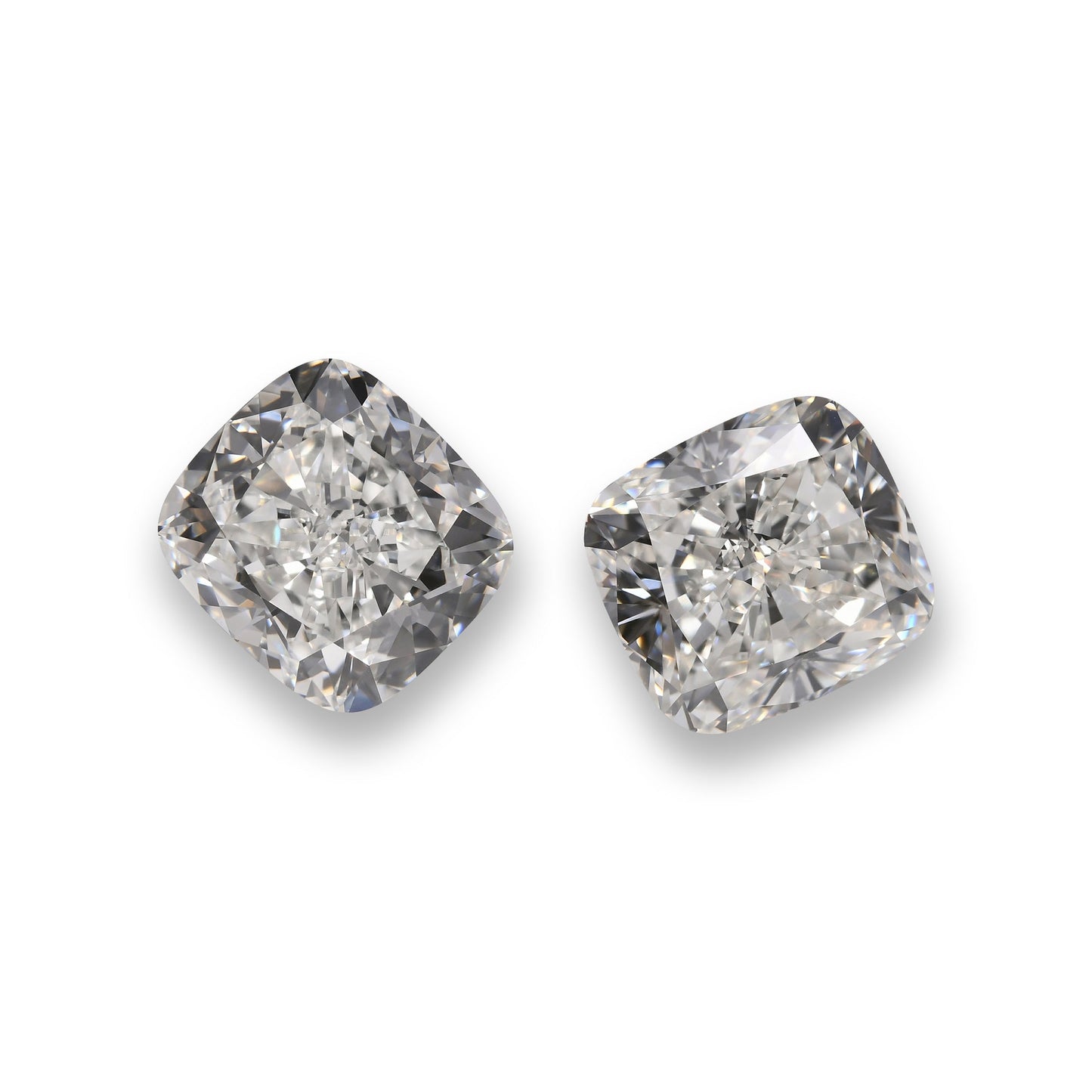 6.83 Carat H Cushion Diamonds VS1