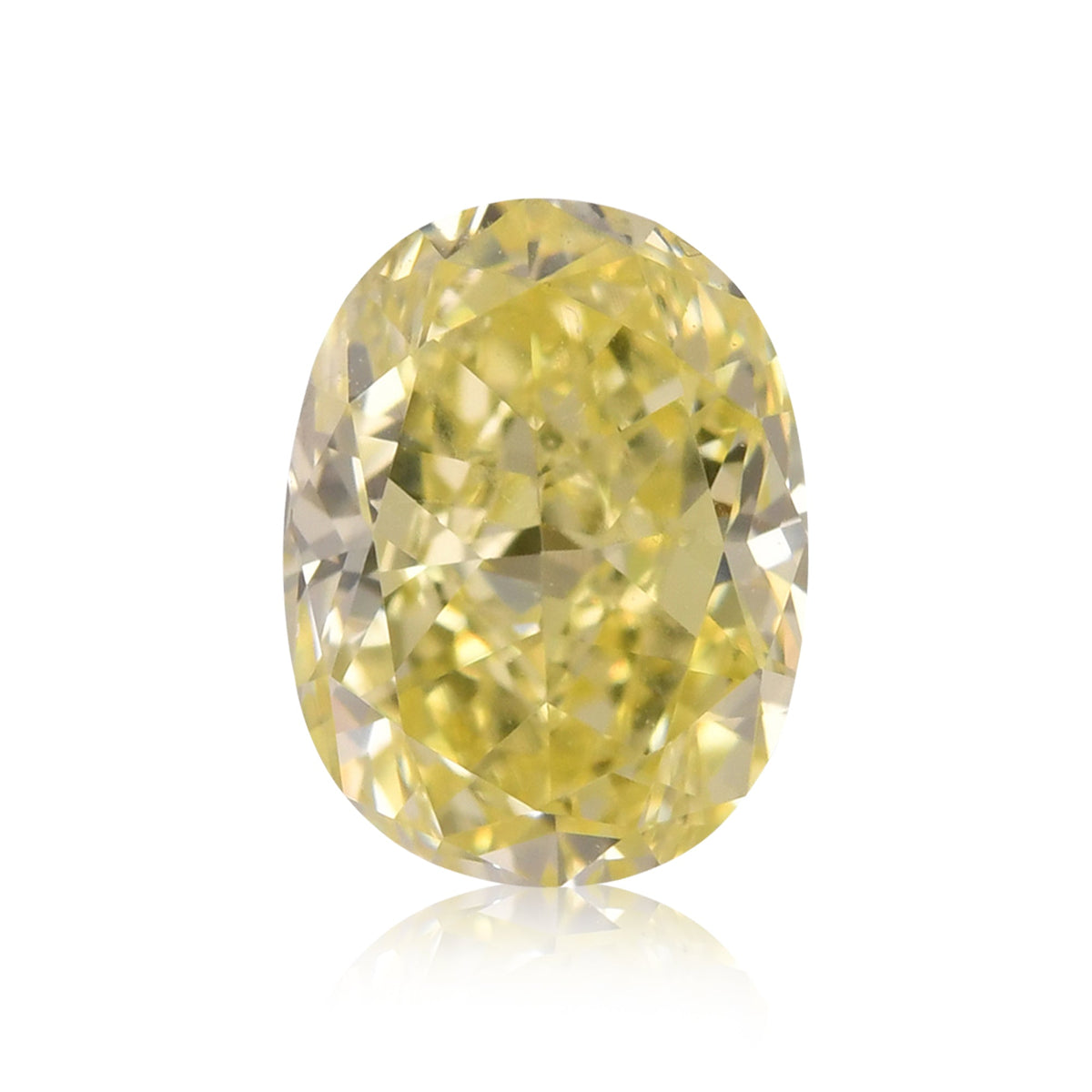 Ovaler Diamant | 0,83 ct | Intensiv gelb | VVS2 | GIA | Ref. 592354