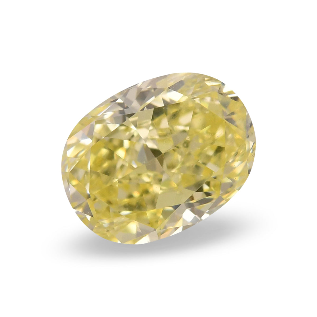 Ovaler Diamant | 0,83 ct | Intensiv gelb | VVS2 | GIA | Ref. 592354