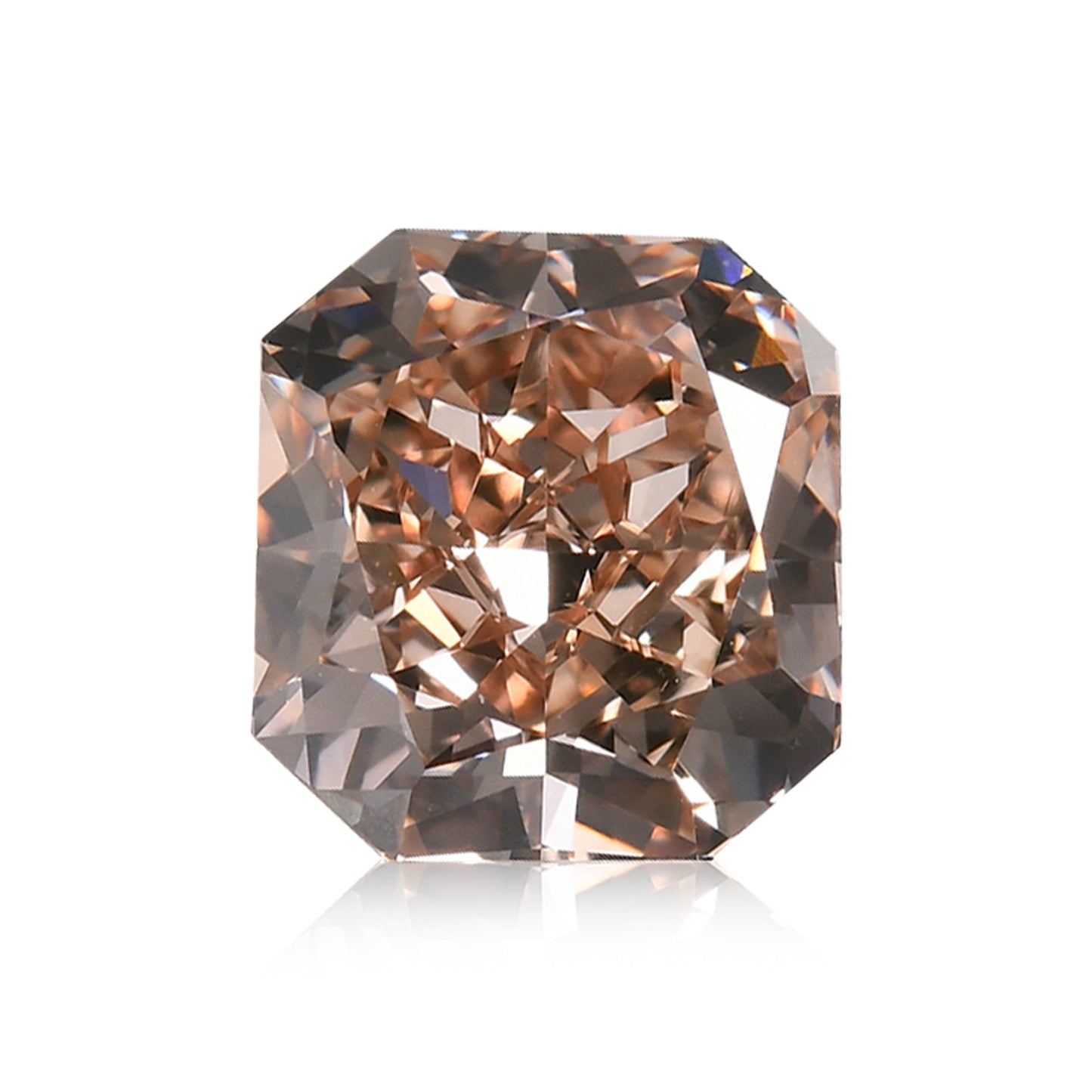 2,01 Karat Fancy Orange Brown Radiant (VS1) GIA