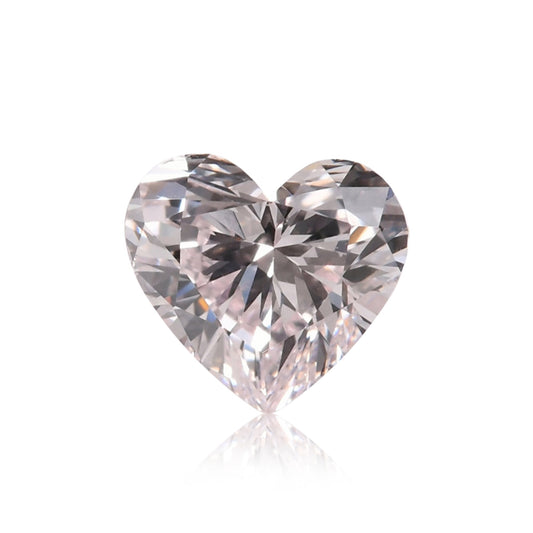 0,34 Karat sehr hellrosa HERZHAFTER Diamant SI1 GIA