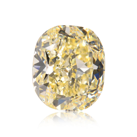 2,20 Karat hellgelber Kissen-Diamant VS1 GIA