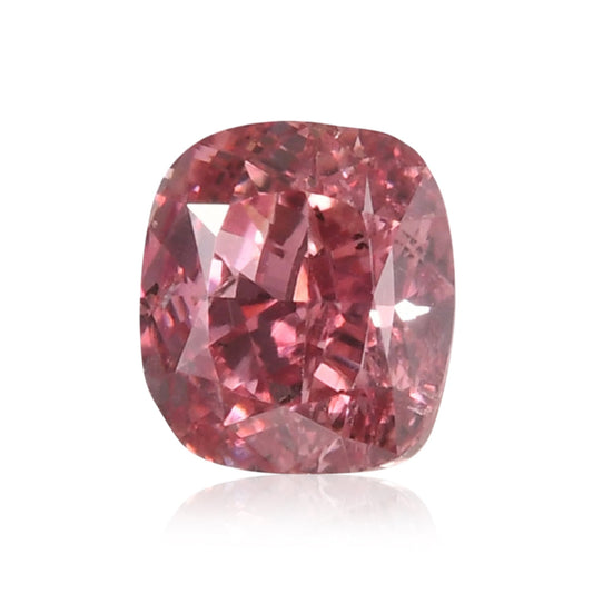 0,26 Karat Fancy Intense Pink Cushion Diamant SI2 GIA