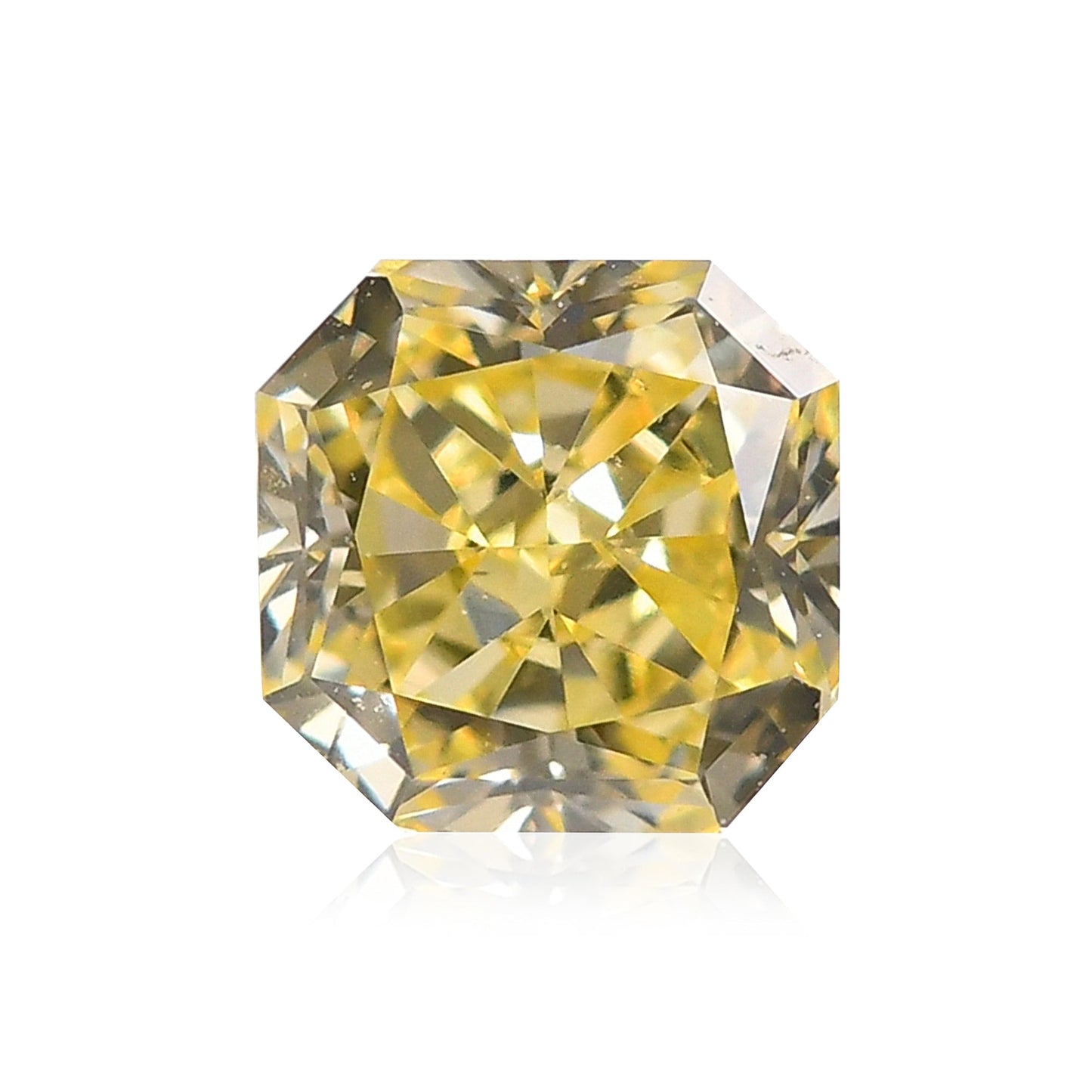 0,35 Karat Fancy Yellow Radiant (VS1)