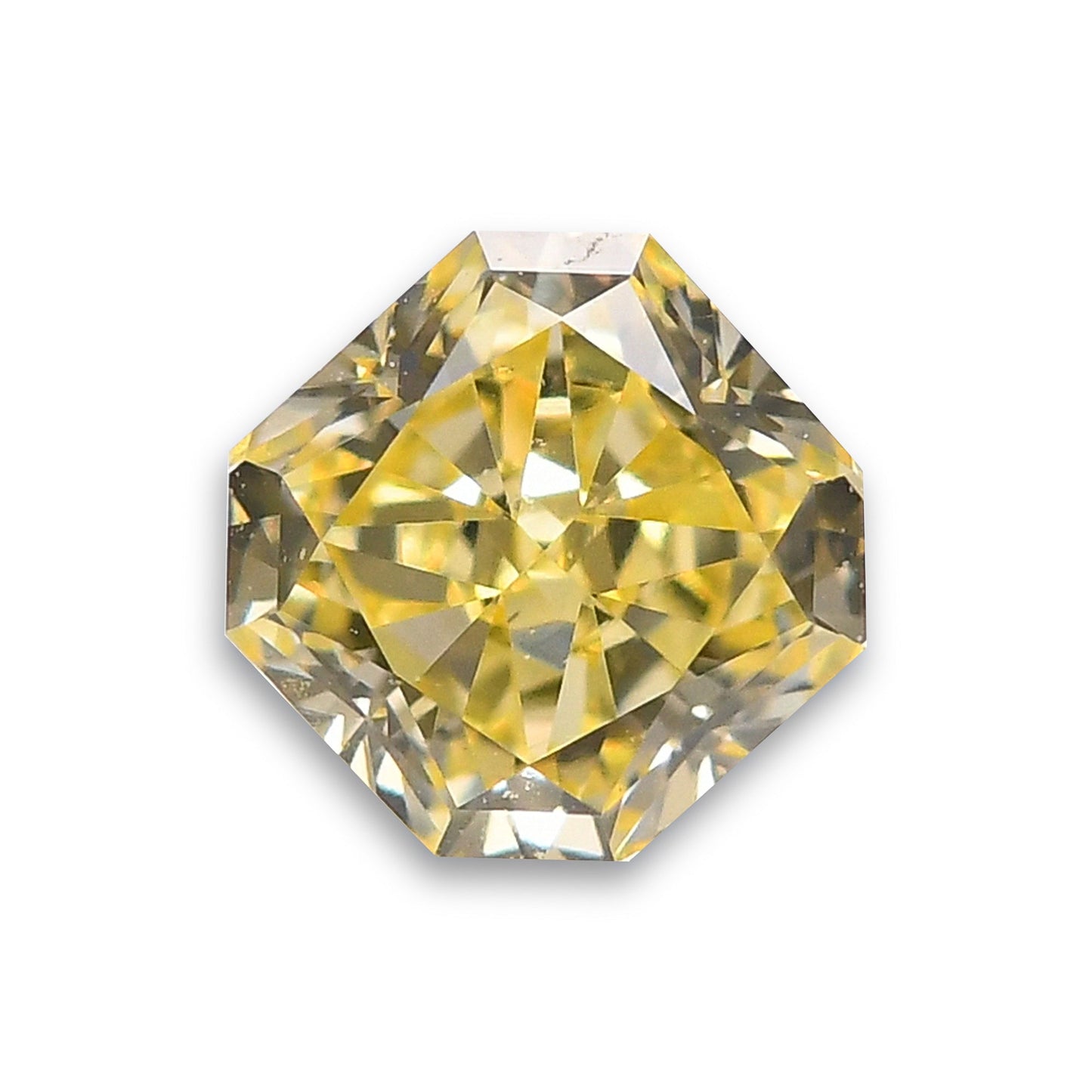 0,35 Karat Fancy Yellow Radiant (VS1)
