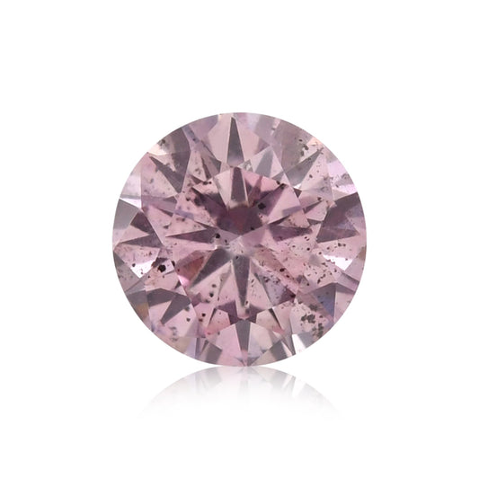 0,21 Karat Fancy Deep Purplish Pink Runder Brillanter Argyle Diamant I1 GIA