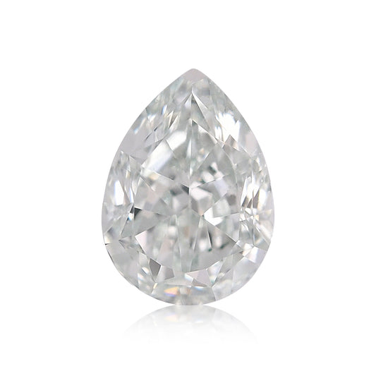 0,31 Karat Fancy Light Bluish Green Birnenförmiger Diamant VS1 GIA