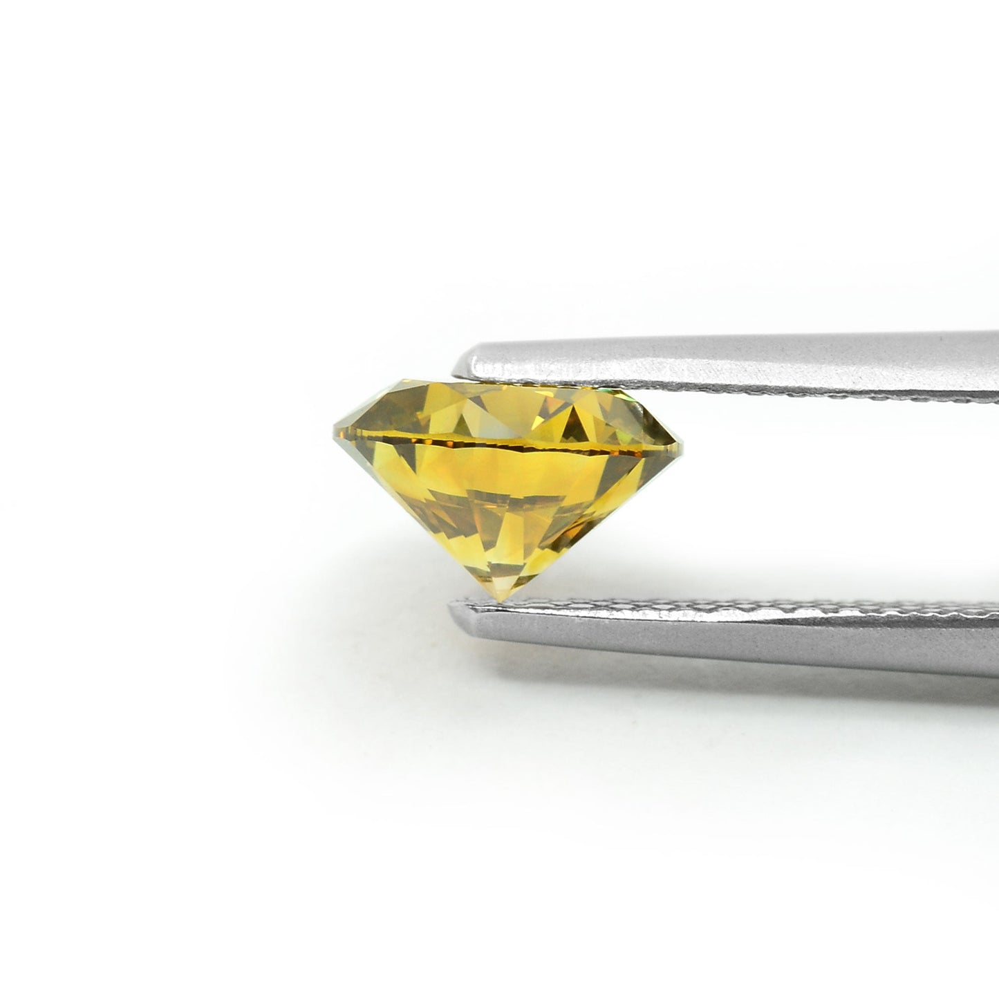 1.51 Carat Fancy Deep Brownish Yellow Round Diamond SI1 GIA