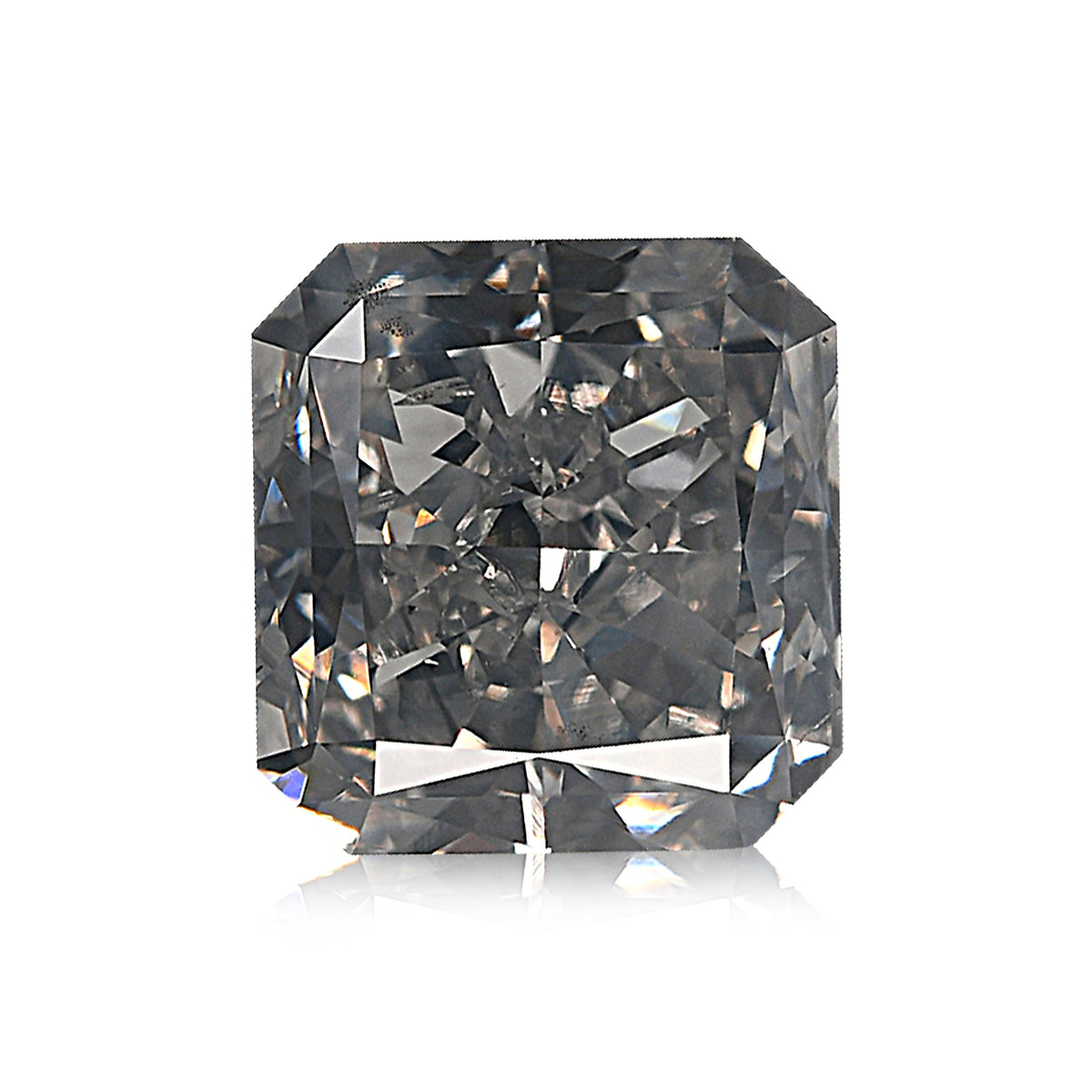 Radiant Diamond | 1.24 ct | Fancy Light Gray Blue | SI2 | GIA | Ref 599608