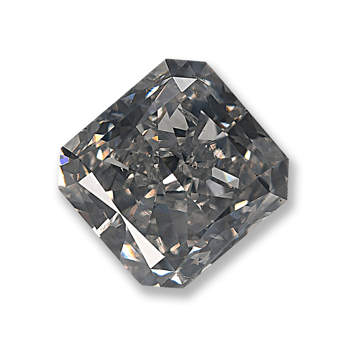 Radiant Diamond | 1.24 ct | Fancy Light Gray Blue | SI2 | GIA | Ref 599608