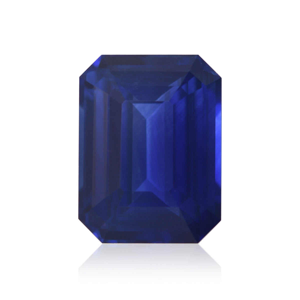 Smaragd-Saphir | 6,01 ct | Blau | CD | Ref. 719415