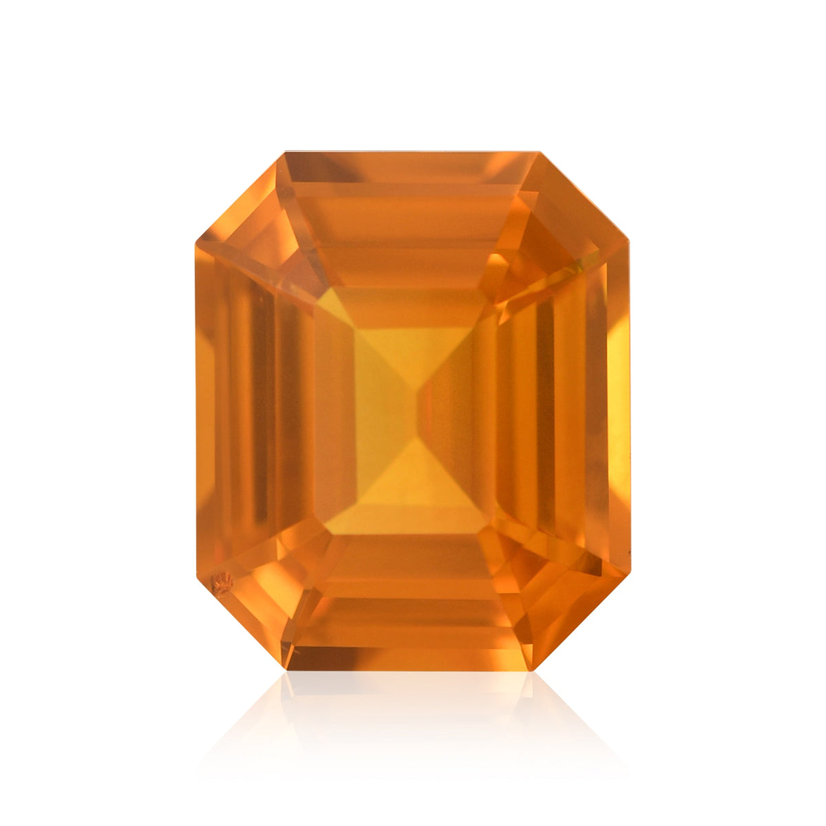 Smaragdgrüner Saphir | 6,06 ct | Orange | GIA | Ref. 721170