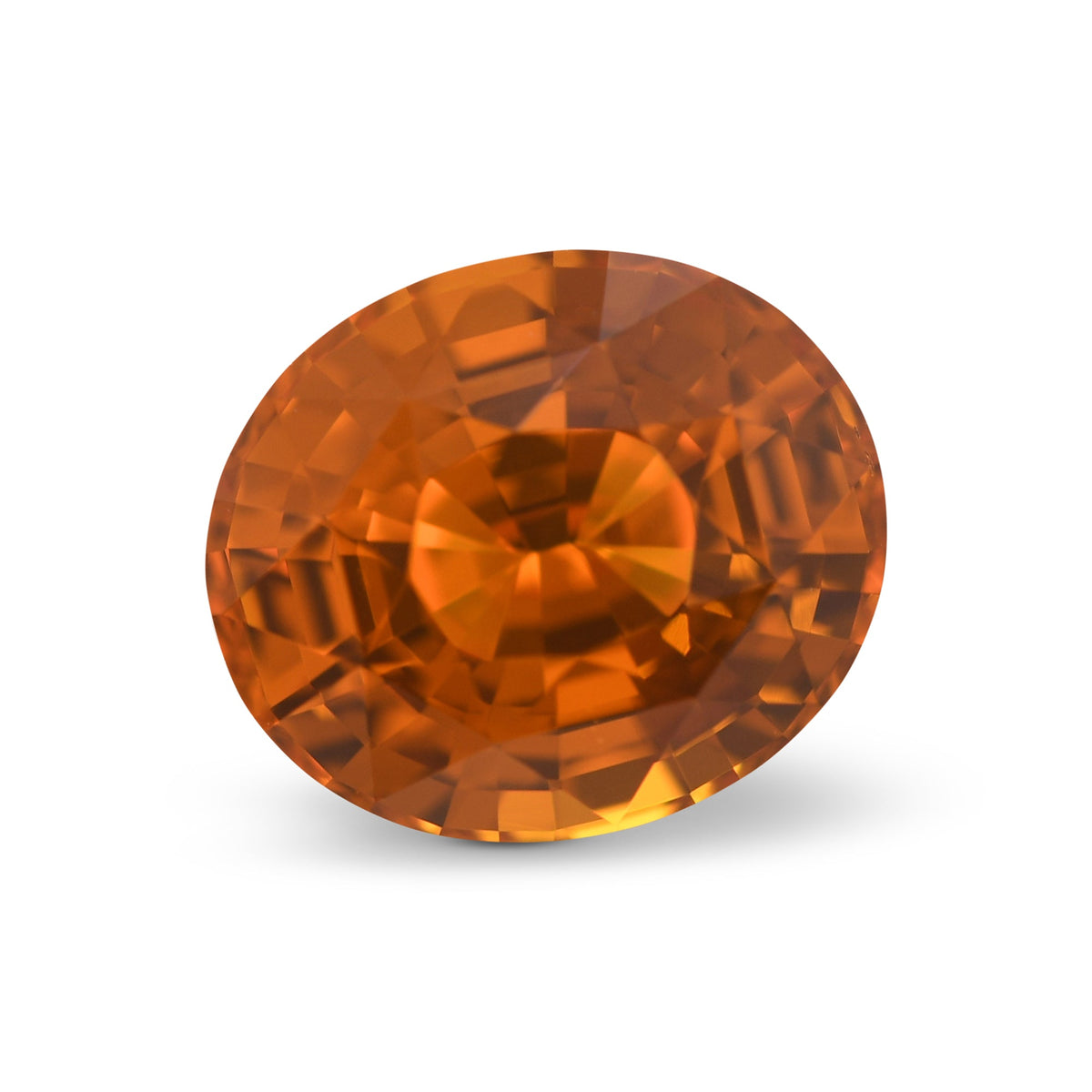 Ovaler Saphir | 6,07 ct | Orange | GIA | Ref. 721166