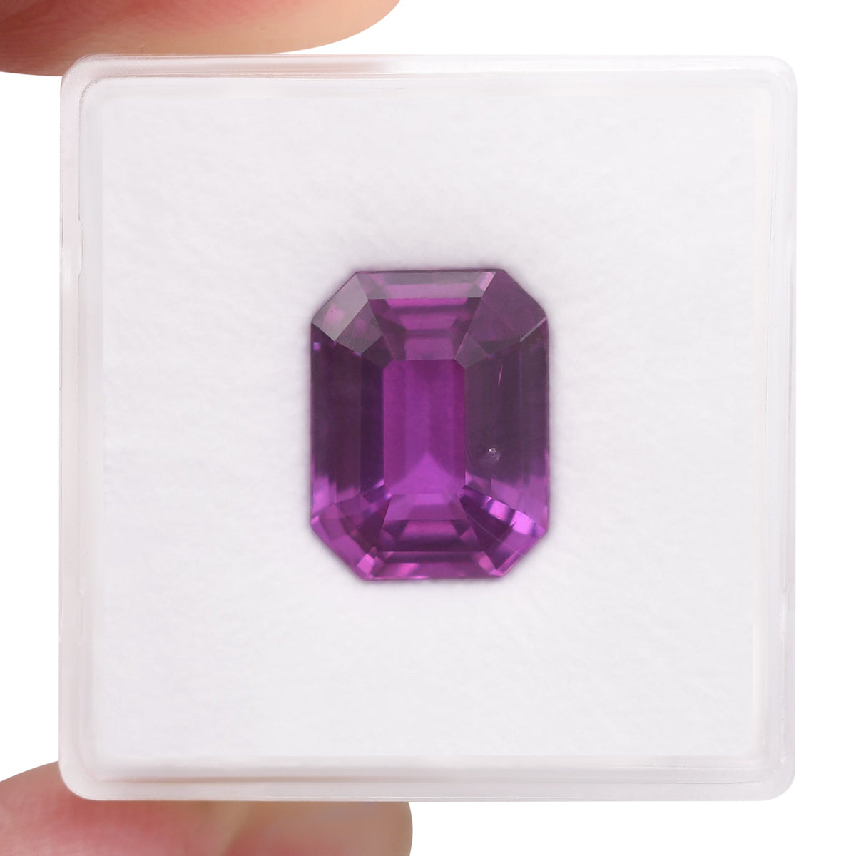 Smaragdgrüner Saphir | 6,08 ct | Rosa | GIA | Ref. 718612