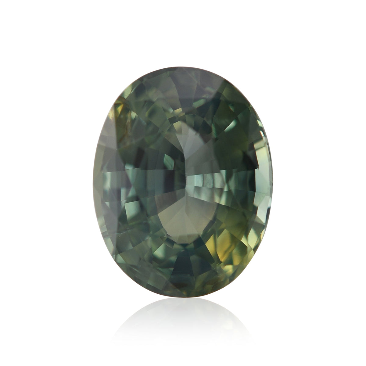 Oval Sapphire | 6.17 ct | Green | GIA | Ref 722290