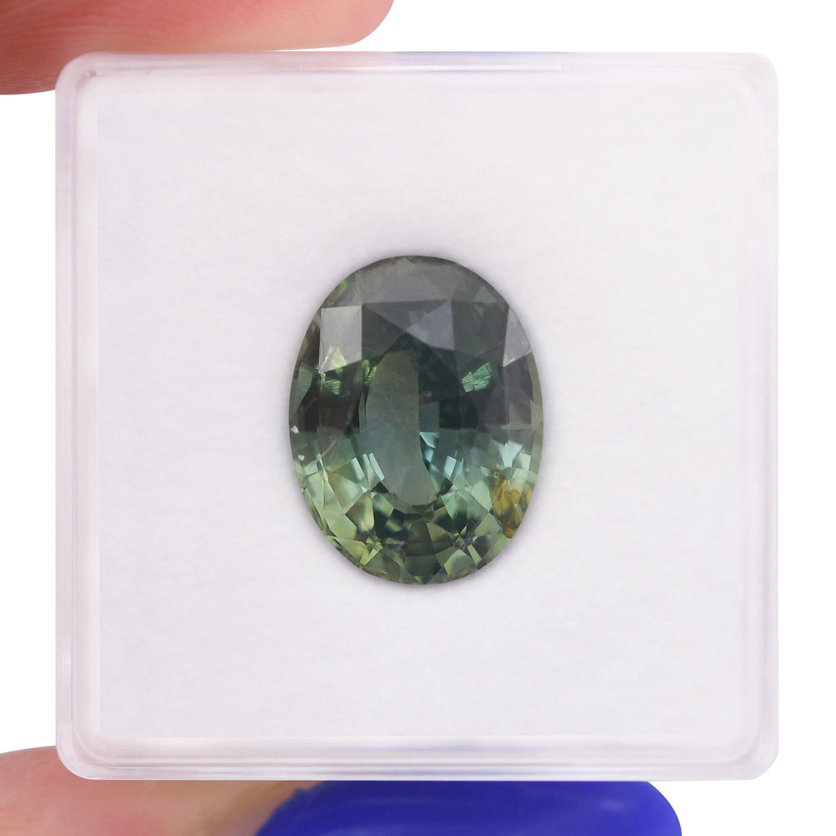 Oval Sapphire | 6.17 ct | Green | GIA | Ref 722290