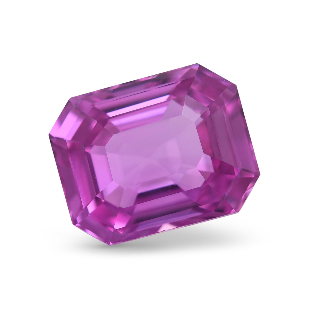 Smaragdgrüner Saphir | 6,27 ct | Rosa | GIA | Ref. 721059