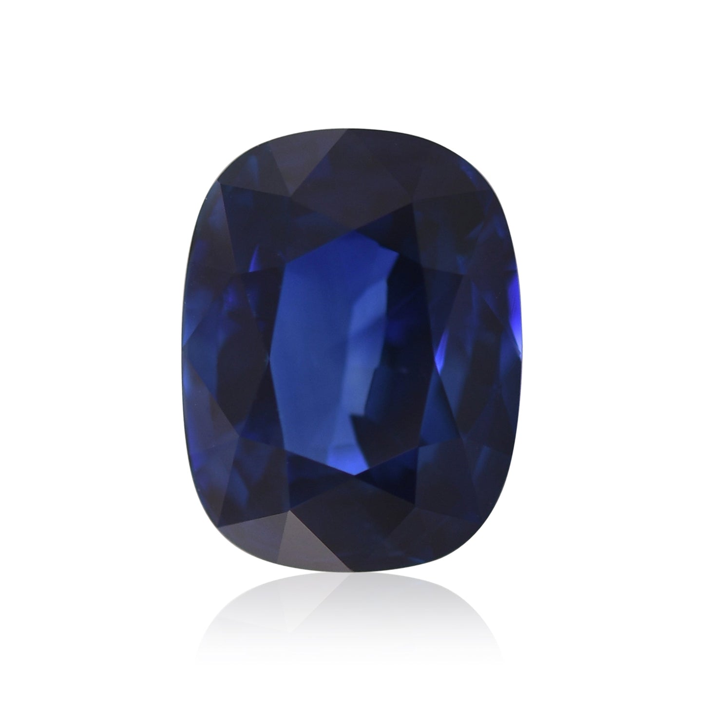 6,29 Karat blauer MADAGASCAR Kissen-Saphir AGL