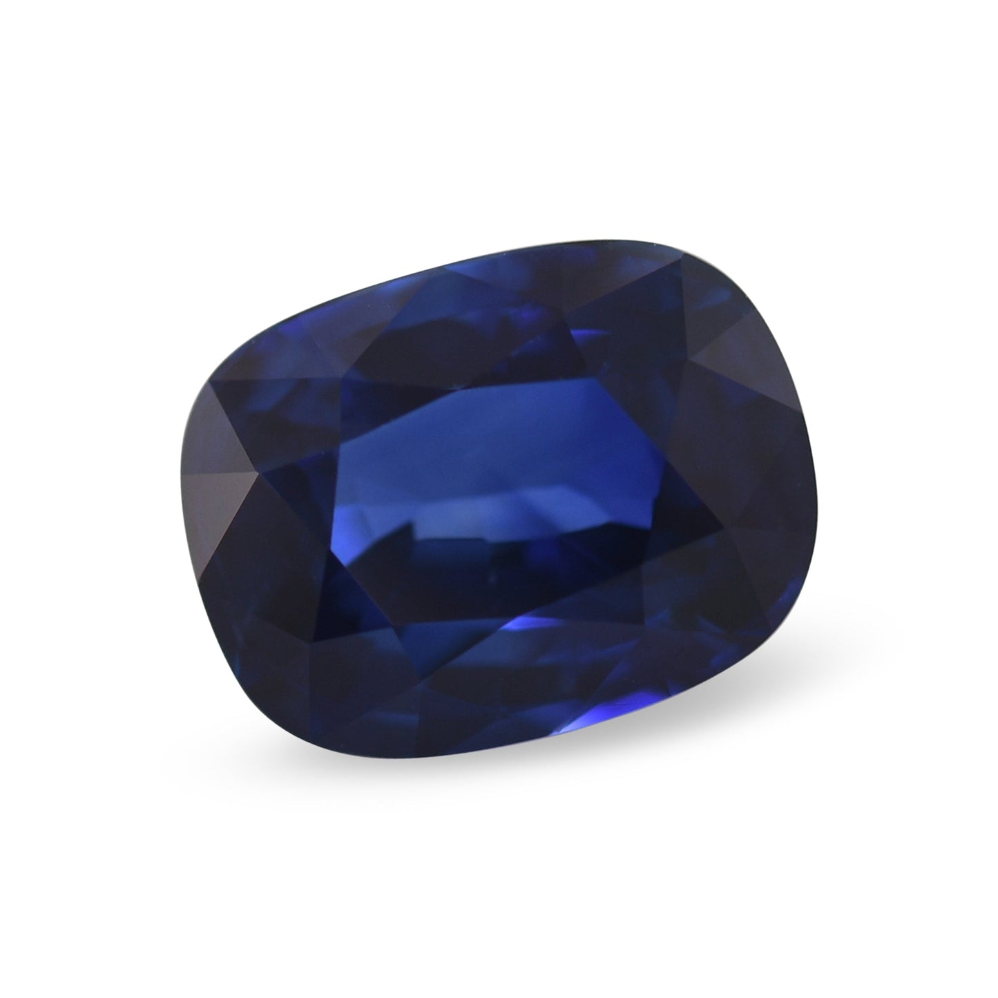 6,29 Karat blauer MADAGASCAR Kissen-Saphir AGL