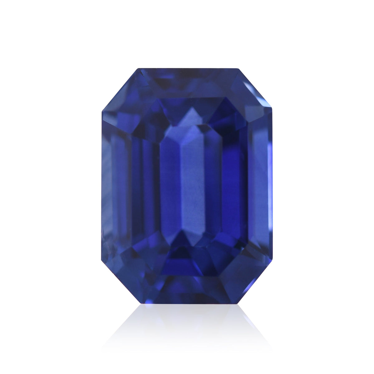 Emerald Sapphire | 6.37 ct | Blue | CD | Ref 719417