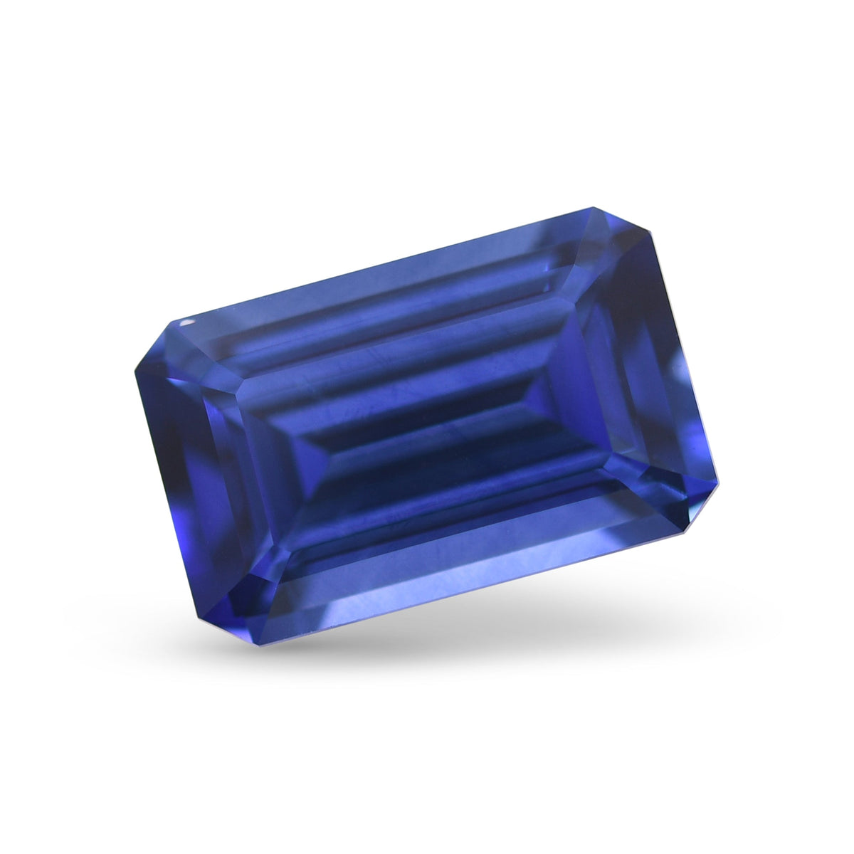 Smaragd-Saphir | 6,4 ct | Blau | CD | Ref. 711347