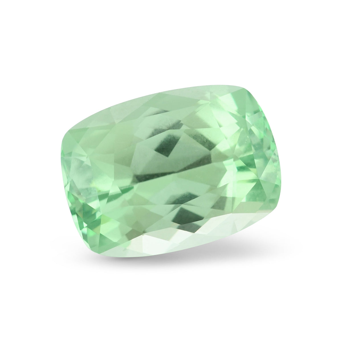 Cushion Gemstone | 6.51 ct | Green | GWLAB | Ref 724251