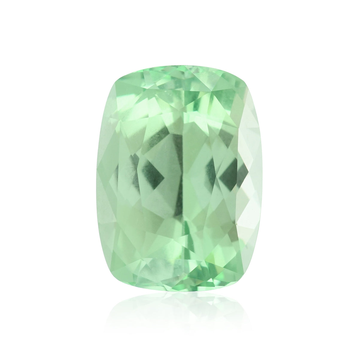 Cushion Gemstone | 6.51 ct | Green | GWLAB | Ref 724251