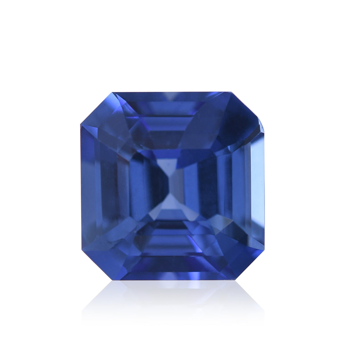 Smaragdgrüner Saphir | 6,61 ct | Blau | GIA | Ref. 722691