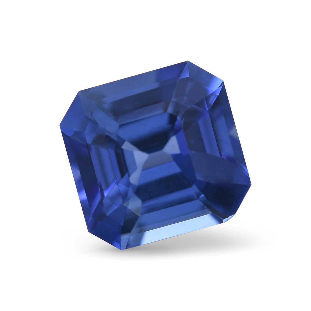 Smaragdgrüner Saphir | 6,61 ct | Blau | GIA | Ref. 722691