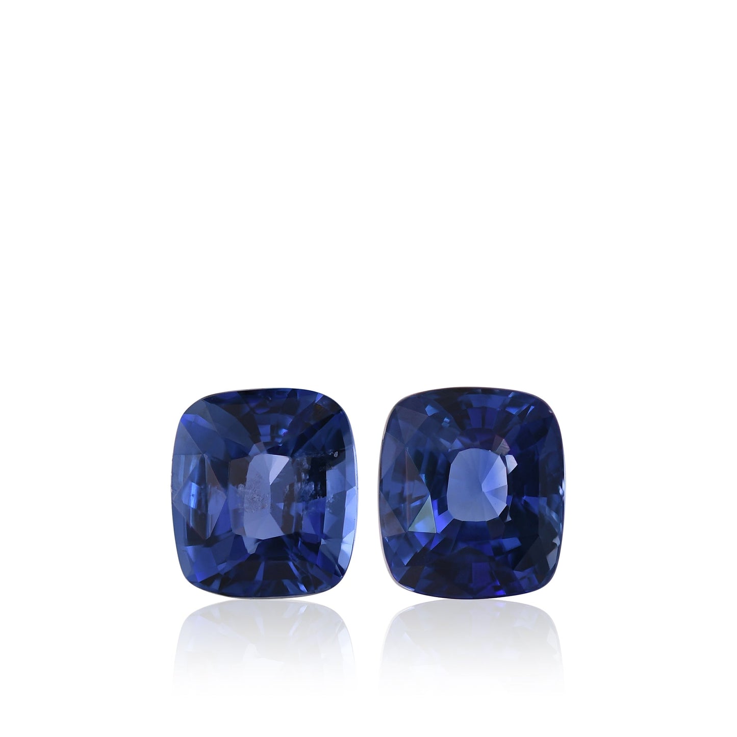 6,64 Karat blauer Kissen-Saphir aus Sri Lanka, GIA