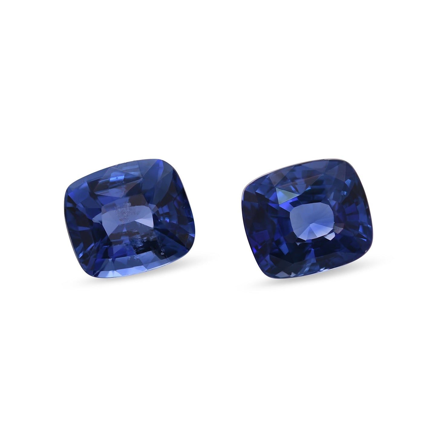 6,64 Karat blauer Kissen-Saphir aus Sri Lanka, GIA